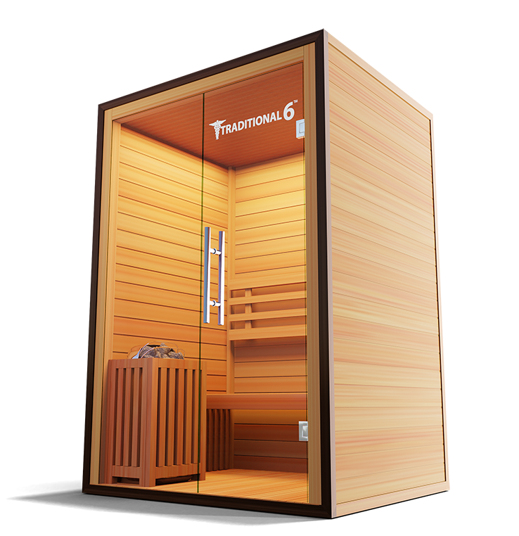 Traditional 6 2 Person Home Steam Sauna