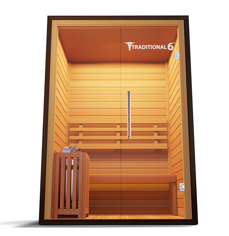 Traditional 6 2 Person Home Steam Sauna