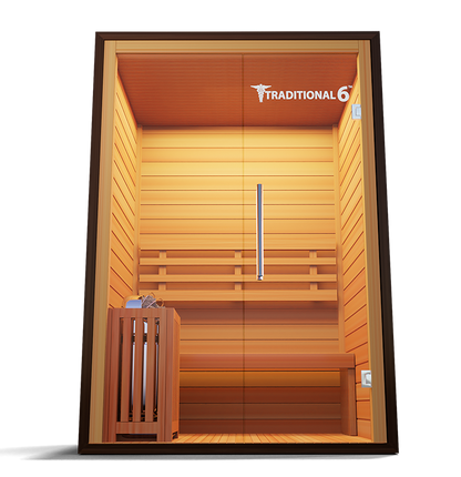 Traditional 6 2 Person Home Steam Sauna