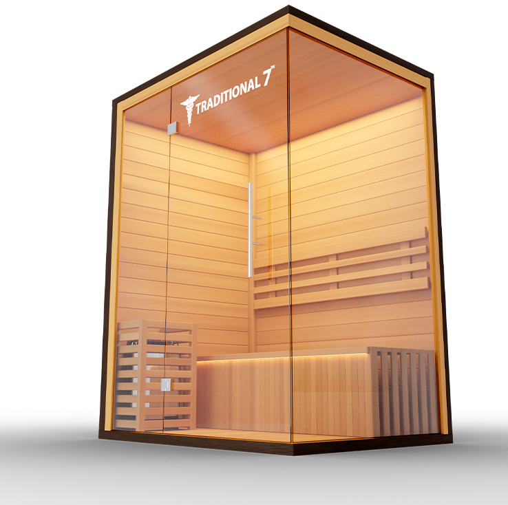 Traditional 7 3 Person Home Steam Sauna