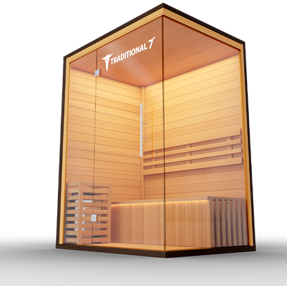 Traditional 7 3 Person Home Steam Sauna