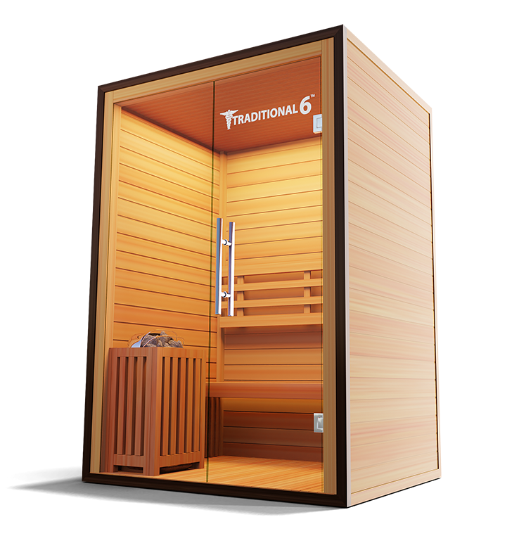 Traditional 6 2 Person Home Steam Sauna