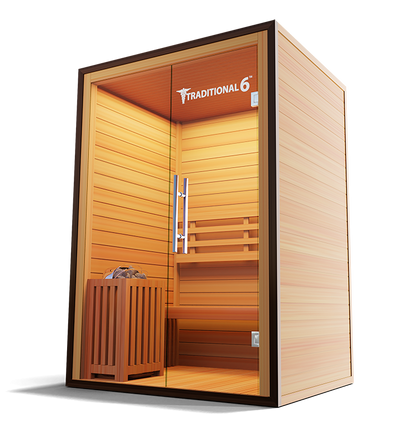 Traditional 6 2 Person Home Steam Sauna