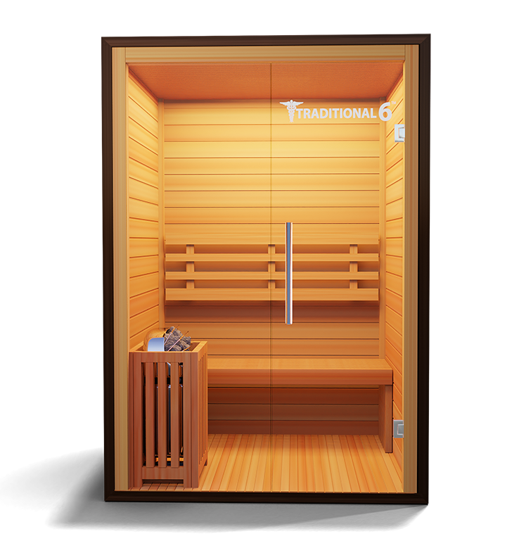 Traditional 6 2 Person Home Steam Sauna