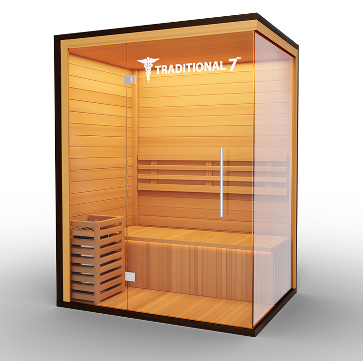 Traditional 7 3 Person Home Steam Sauna