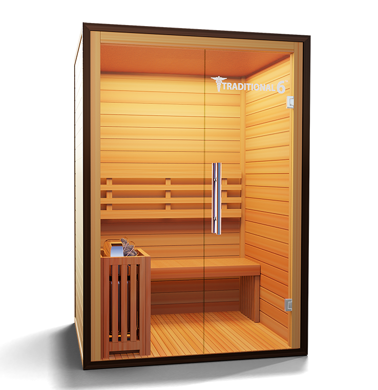Traditional 6 2 Person Home Steam Sauna