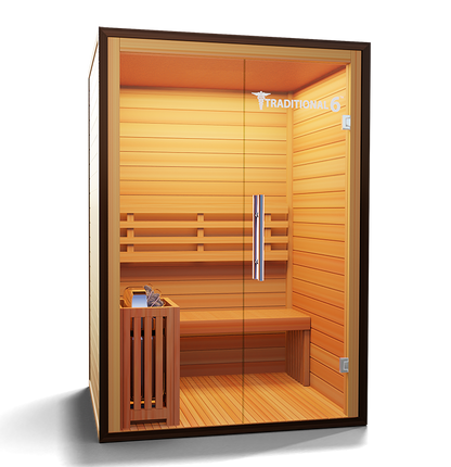 Traditional 6 2 Person Home Steam Sauna