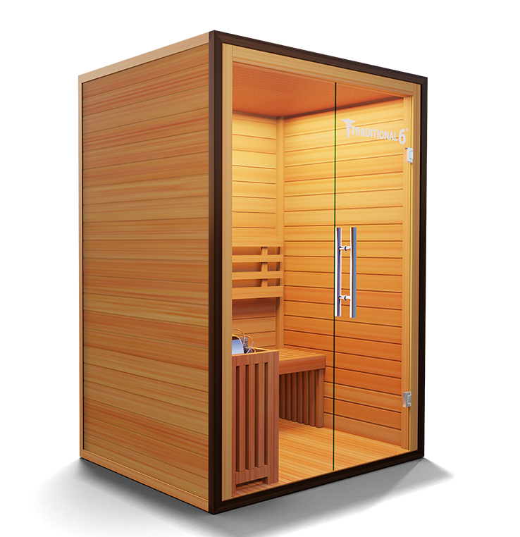 Traditional 6 2 Person Home Steam Sauna