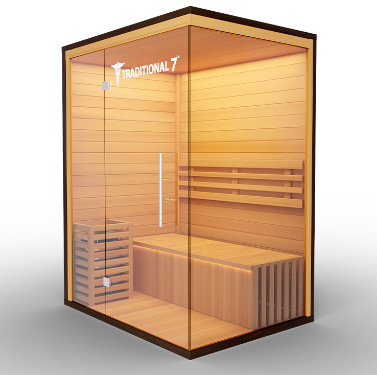 Traditional 7 3 Person Home Steam Sauna