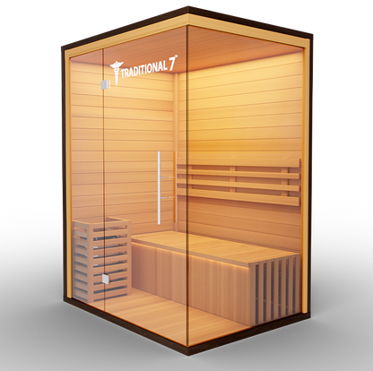 Traditional 7 3 Person Home Steam Sauna