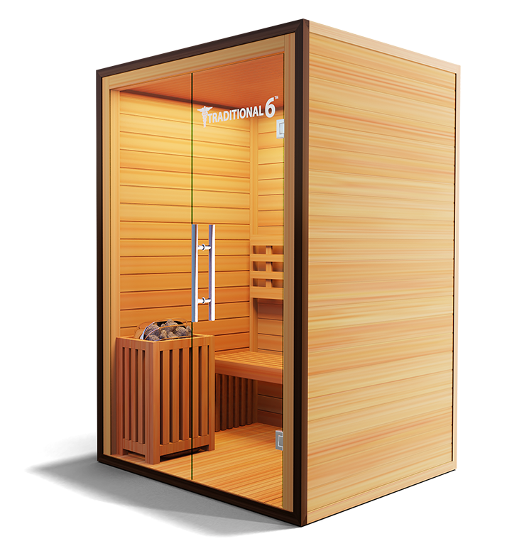 Traditional 6 2 Person Home Steam Sauna