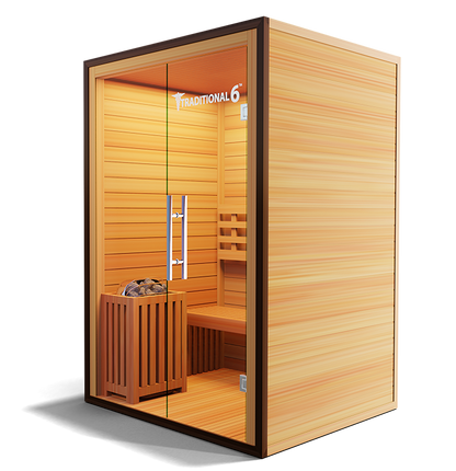 Traditional 6 2 Person Home Steam Sauna