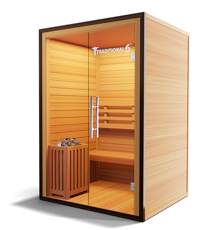 Traditional 6 2 Person Home Steam Sauna