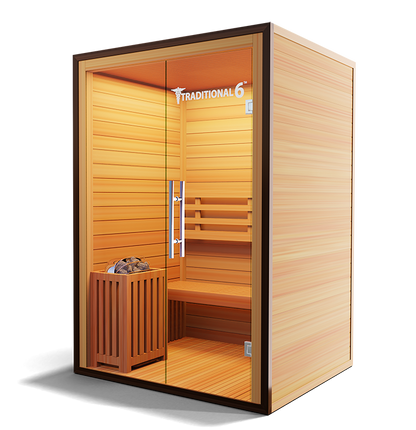 Traditional 6 2 Person Home Steam Sauna
