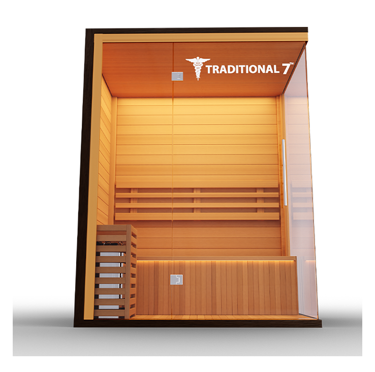 Traditional 7 3 Person Home Steam Sauna