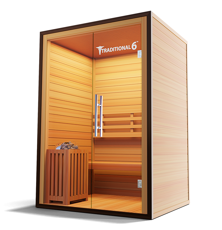 Traditional 6 2 Person Home Steam Sauna