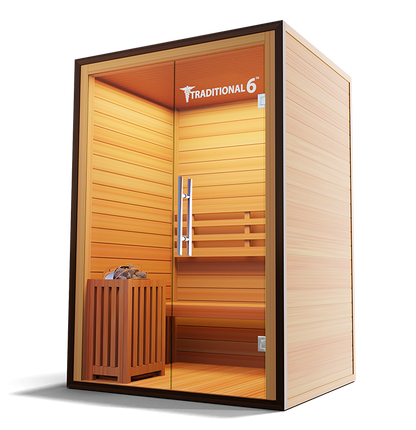 Traditional 6 2 Person Home Steam Sauna