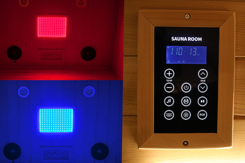 SR02 2 Person Red Cedar FAR Infrared Sauna