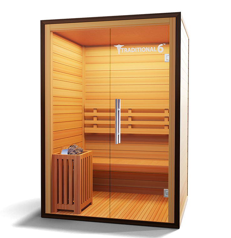 Traditional 6 2 Person Home Steam Sauna
