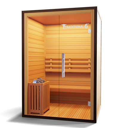 Traditional 6 2 Person Home Steam Sauna