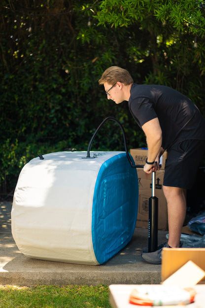 RevX Inflatable Tub Deluxe Cold Plunge Tub