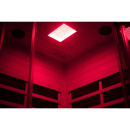 SH07 2 to 3 Person FAR Infrared Sauna in Hemlock