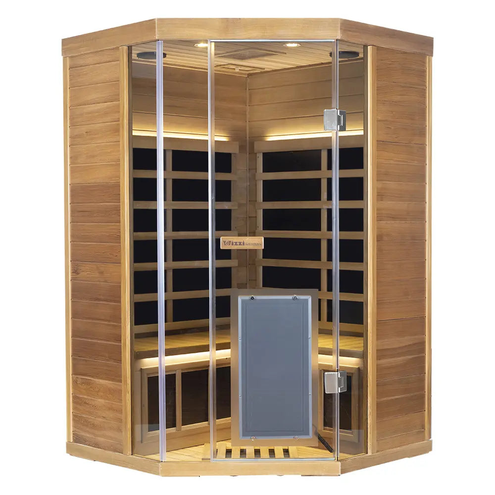 SR07 2 to 3 Person FAR Infrared Sauna in Red Cedar