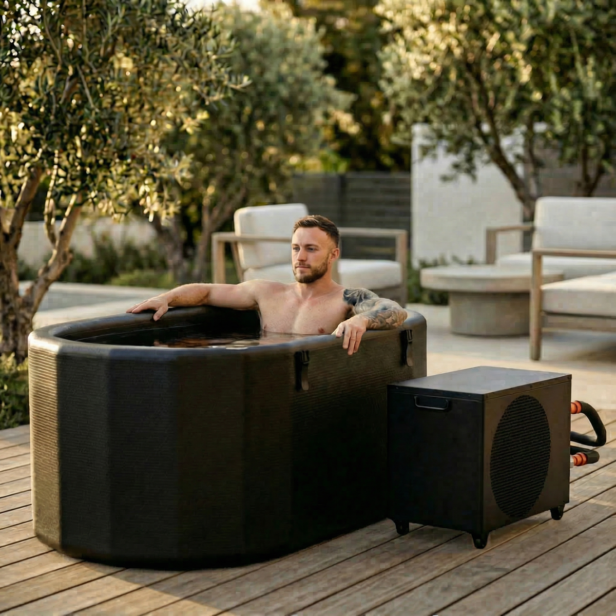 Nicebeam Cryo Pro 216 Gallon Cold Plunge Tub