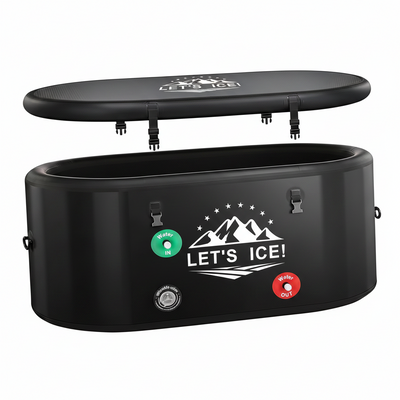 216 Gallon Inflatable Ice Bath Tub with Insulated Lid