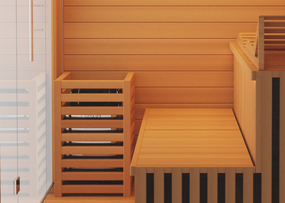 Traditional 7 3 Person Home Steam Sauna