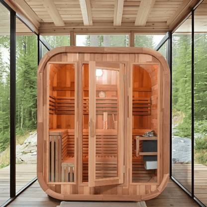 Handmade White Pine Sauna