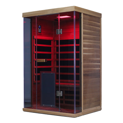SR02 2 Person Red Cedar FAR Infrared Sauna
