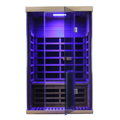 SR02 2 Person Red Cedar FAR Infrared Sauna