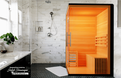Traditional 7 3 Person Home Steam Sauna