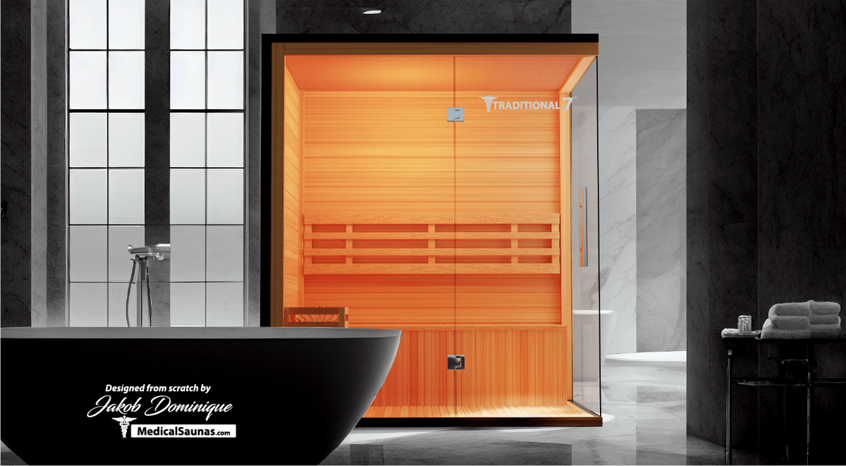 Traditional 7 3 Person Home Steam Sauna