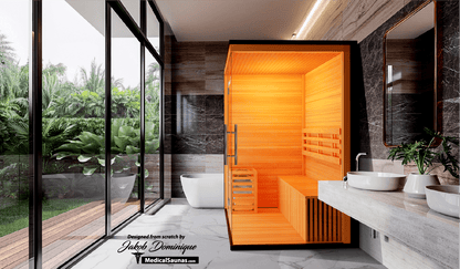 Traditional 7 3 Person Home Steam Sauna