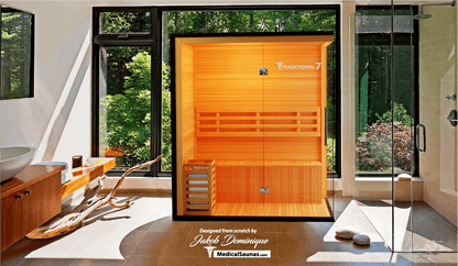Traditional 7 3 Person Home Steam Sauna