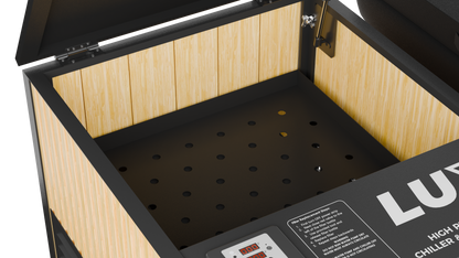 RevX Acrylic X Tub Cold Plunge with LUX Chiller & Filtration System